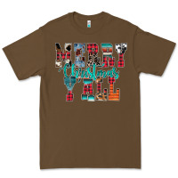 Cacao merry christmas y'all Premium Tee - CowhideDigitalArt