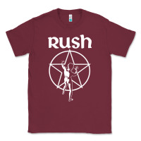 Burgundy Rush Explosion Classic Tee - PixelWave