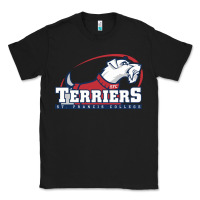 Black st. francis terriers(SFC), brooklyn Classic Tee - PixelWave