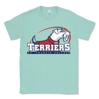 Seafoam st. francis terriers(SFC), brooklyn Classic Tee - PixelWave