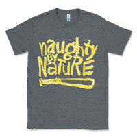 Charcoal Heather Naughty by Nature, Naughty, Nature, the Naughty by Nature, Naughty by  Classic Tee - PixelWave