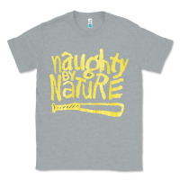 Heather Grey Naughty by Nature, Naughty, Nature, the Naughty by Nature, Naughty by  Classic Tee - PixelWave