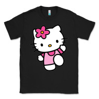 Black kitty Classic Tee - PixelWave
