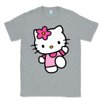 Heather Grey kitty Classic Tee - PixelWave