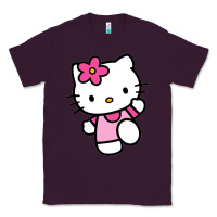Plum kitty Classic Tee - PixelWave