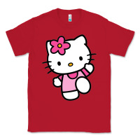 Red kitty Classic Tee - PixelWave