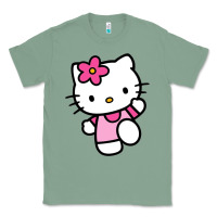 Sage kitty Classic Tee - PixelWave