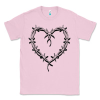Bubblegum Pink bichota heart for women,cute music t shirt Classic Tee - PixelWave