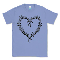Colony Blue bichota heart for women,cute music t shirt Classic Tee - PixelWave