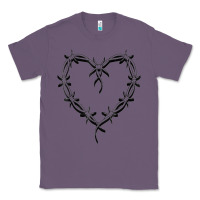 Lavender bichota heart for women,cute music t shirt Classic Tee - PixelWave