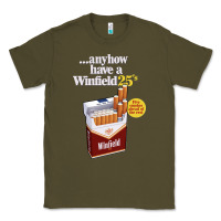 Army Green Anyhow Have A Winfield 25s Classic Classic Tee - PixelWave
