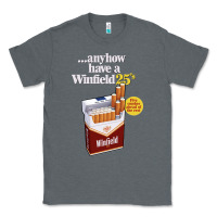 Charcoal Heather Anyhow Have A Winfield 25s Classic Classic Tee - PixelWave
