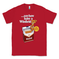 Red Anyhow Have A Winfield 25s Classic Classic Tee - PixelWave
