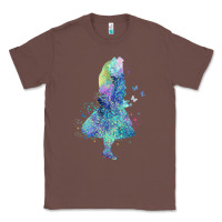 Chestnut watercolor splatter alice in wonderland t shirt design Classic Tee - PixelWave