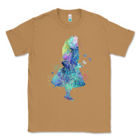 Toasted Coconut watercolor splatter alice in wonderland t shirt design Classic Tee - PixelWave
