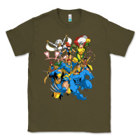 Army Green group pic x men Classic Tee - PixelWave