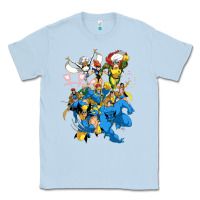 Dusty Blue group pic x men Classic Tee - PixelWave