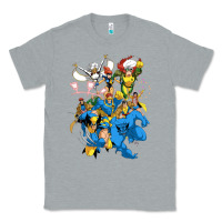 Heather Grey group pic x men Classic Tee - PixelWave