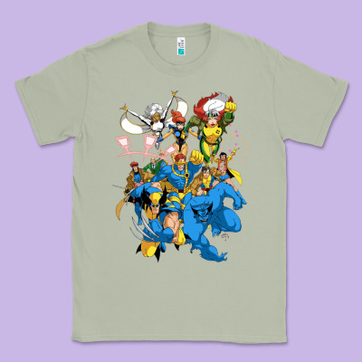 Group Pic X Men Classic Tee Designed By Pixelwave