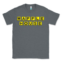 Charcoal Heather waffle hause Classic Tee - PixelWave