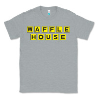 Heather Grey waffle hause Classic Tee - PixelWave