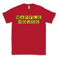 Red waffle hause Classic Tee - PixelWave