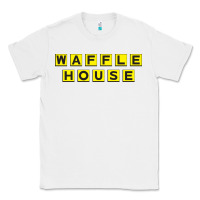 White waffle hause Classic Tee - PixelWave