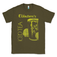 Army Green Clintons Iced Tea Classic Tee - PixelWave