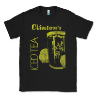 Black Clintons Iced Tea Classic Tee - PixelWave