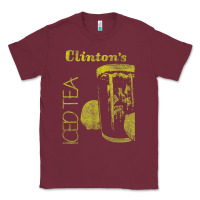 Burgundy Clintons Iced Tea Classic Tee - PixelWave