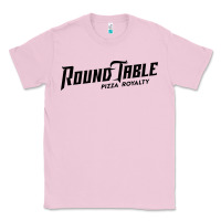 Bubblegum Pink resto, round table pizza new Classic Tee - PixelWave