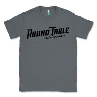 Charcoal Heather resto, round table pizza new Classic Tee - PixelWave