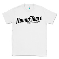 White resto, round table pizza new Classic Tee - PixelWave