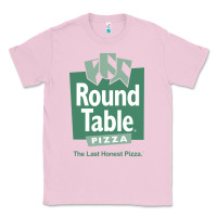Bubblegum Pink round table pizza Classic Tee - PixelWave