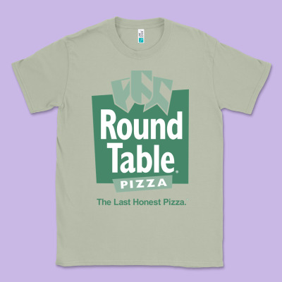 Round Table Pizza Classic Tee Designed By Pixelwave