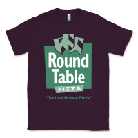Plum round table pizza Classic Tee - PixelWave
