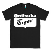 Black onitsuka tiger Classic Tee - PixelWave