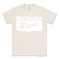 Natural onitsuka tiger Classic Tee - PixelWave