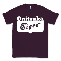 Plum onitsuka tiger Classic Tee - PixelWave