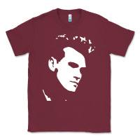 Burgundy morrissey the smiths Classic Tee - PixelWave
