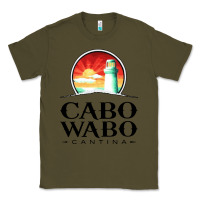 Army Green cabo wabo Classic Tee - PixelWave