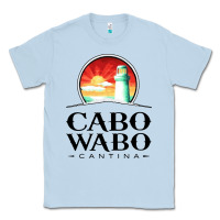 Dusty Blue cabo wabo Classic Tee - PixelWave
