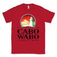 Red cabo wabo Classic Tee - PixelWave