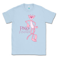 Dusty Blue pink panther Classic Tee - PixelWave