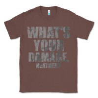 Chestnut what's your damage, heather   heathers Classic Tee - PixelWave