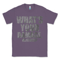Lavender what's your damage, heather   heathers Classic Tee - PixelWave