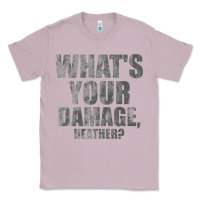 Lilac what's your damage, heather   heathers Classic Tee - PixelWave