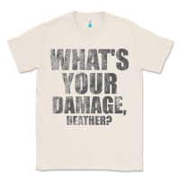 Natural what's your damage, heather   heathers Classic Tee - PixelWave