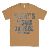 Toasted Coconut what's your damage, heather   heathers Classic Tee - PixelWave
