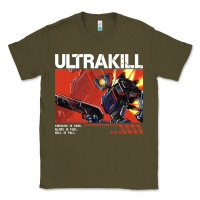 Army Green the merch ultrakill 1 Classic Tee - PixelWave